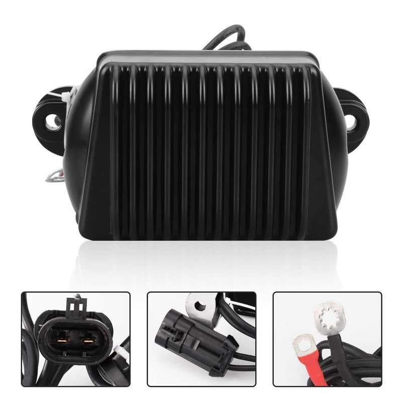 LKV 74505-02 Voltage Regulator Rectifier Compatible with Harley Davidson 2002-2003 Road King Electra Glide Road Glide Ultra Classic EFI FLHTI, Replaces OEM #2112-0368 498273 498338 74505-02 H0502 - Image 3